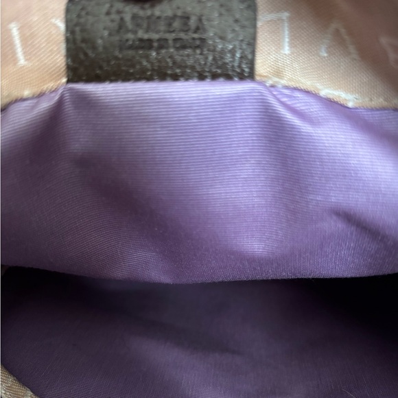 Bvlgari Logo Mania Beige Canvas Brown Leather Tote - Picture 9 of 11